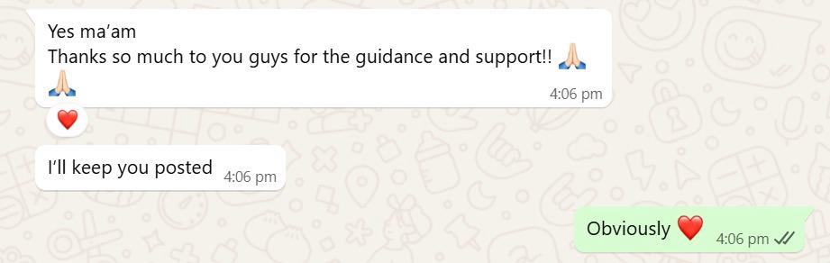 Chat screenshot